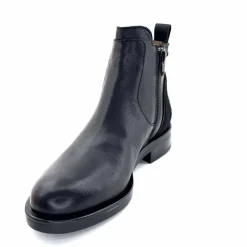 Basic<MKD Bottines Dean Cuir Noir