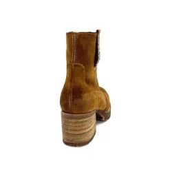 Bottines|Bikers<MKD Bottines Hana Daim Olio Camel