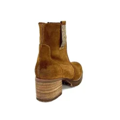 Bottines|Bikers<MKD Bottines Hana Daim Olio Camel