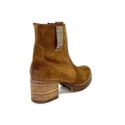 Bottines|Bikers<MKD Bottines Hana Daim Olio Camel
