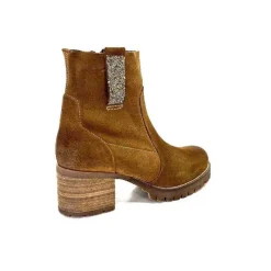 Bottines|Bikers<MKD Bottines Hana Daim Olio Camel
