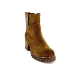 Bottines|Bikers<MKD Bottines Hana Daim Olio Camel