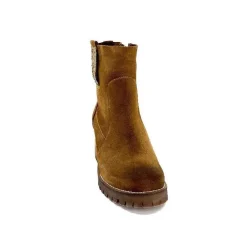 Bottines|Bikers<MKD Bottines Hana Daim Olio Camel