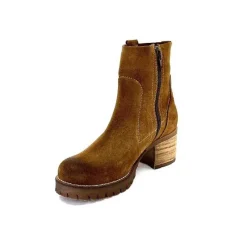 Bottines|Bikers<MKD Bottines Hana Daim Olio Camel