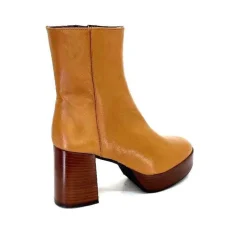 Elégant|Bottines<l'arianna Bottines Pateforme Tr1556 Cuir Camel