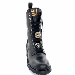 Bijoux|Bottines<GioPiu Bottines Rangers Lacées Gio+ Afra 44a Cuir Bijoux Noir