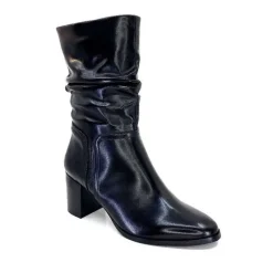 Bottines<Regarde Le Ciel Bottines Johan 11 Cuir Noir
