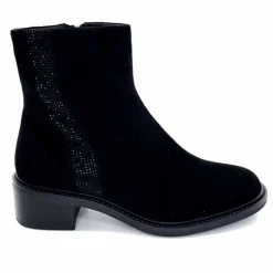 Elégant|Bottines<Regarde Le Ciel Bottines Moira 04 Daim Noir