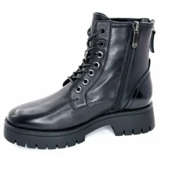 Rock|Masculin<Regarde Le Ciel Bottines Leticia 05 Cuir Noir