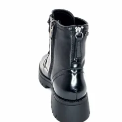 Rock|Masculin<Regarde Le Ciel Bottines Leticia 05 Cuir Noir