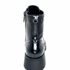 Rock|Masculin<Regarde Le Ciel Bottines Leticia 05 Cuir Noir