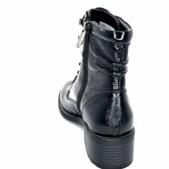 Rock|Masculin<Regarde Le Ciel Bottines Emily Cuir Vernis Noir