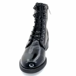 Rock|Masculin<Regarde Le Ciel Bottines Emily Cuir Vernis Noir