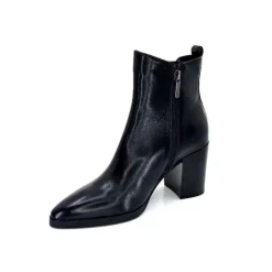 Elégant|Bottines<Regarde Le Ciel Bottines Marge 02 Cuir Noir