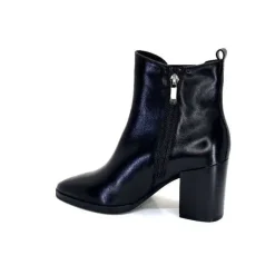 Elégant|Bottines<Regarde Le Ciel Bottines Marge 02 Cuir Noir
