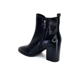 Elégant|Bottines<Regarde Le Ciel Bottines Marge 02 Cuir Noir