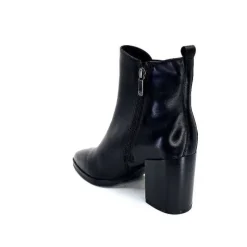 Elégant|Bottines<Regarde Le Ciel Bottines Marge 02 Cuir Noir