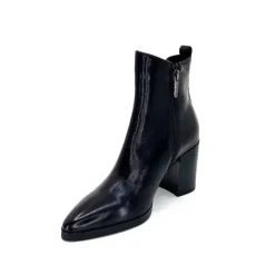 Elégant|Bottines<Regarde Le Ciel Bottines Marge 02 Cuir Noir