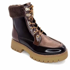 Montagne|Masculin<Regarde Le Ciel Bottines Candis 03 Cuir Glacé Marron