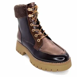 Montagne|Masculin<Regarde Le Ciel Bottines Candis 03 Cuir Glacé Marron