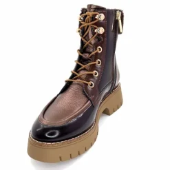 Montagne|Masculin<Regarde Le Ciel Bottines Candis 03 Cuir Glacé Marron