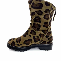 Animalier|Bottines<Requin Bottines Reqins Dunk Daim Léo Kaki