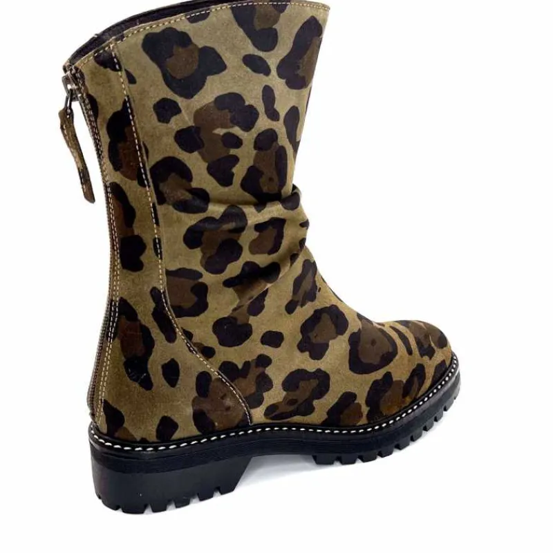 Animalier|Bottines<Requin Bottines Reqins Dunk Daim Léo Kaki