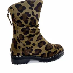 Animalier|Bottines<Requin Bottines Reqins Dunk Daim Léo Kaki