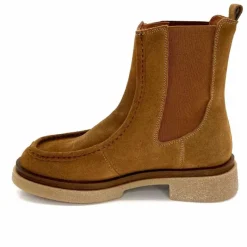 Masculin|Basic<Requin Bottines Reqins Finlay Daim Havana Camel