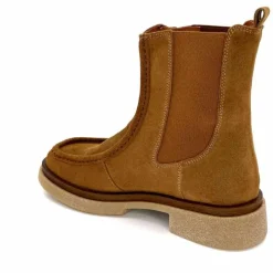 Masculin|Basic<Requin Bottines Reqins Finlay Daim Havana Camel