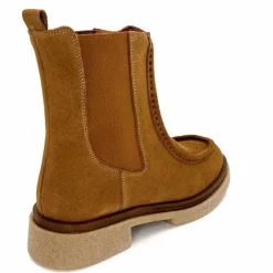 Masculin|Basic<Requin Bottines Reqins Finlay Daim Havana Camel