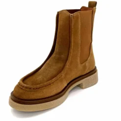 Masculin|Basic<Requin Bottines Reqins Finlay Daim Havana Camel