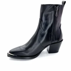 Basic|Santiags<Dansi Bottines Santiags 7192 Cuir Noir