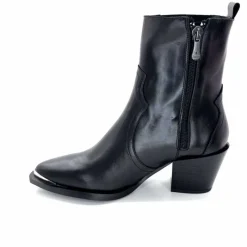 Basic|Santiags<Dansi Bottines Santiags 7192 Cuir Noir