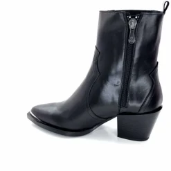 Basic|Santiags<Dansi Bottines Santiags 7192 Cuir Noir