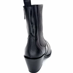 Basic|Santiags<Dansi Bottines Santiags 7192 Cuir Noir