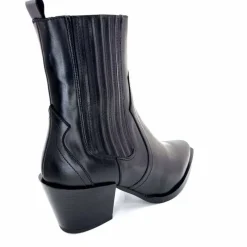 Basic|Santiags<Dansi Bottines Santiags 7192 Cuir Noir