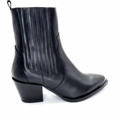 Basic|Santiags<Dansi Bottines Santiags 7192 Cuir Noir