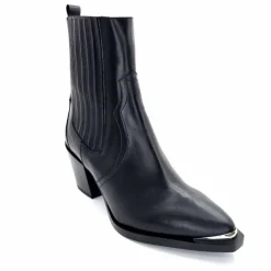 Basic|Santiags<Dansi Bottines Santiags 7192 Cuir Noir