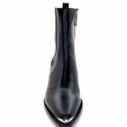 Basic|Santiags<Dansi Bottines Santiags 7192 Cuir Noir