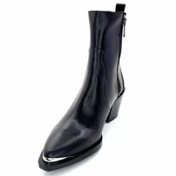 Basic|Santiags<Dansi Bottines Santiags 7192 Cuir Noir