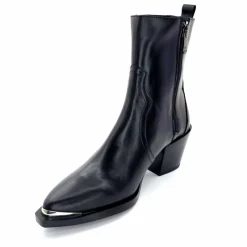 Basic|Santiags<Dansi Bottines Santiags 7192 Cuir Noir
