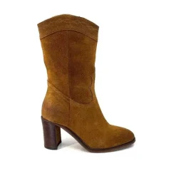 Fantaisie|Santiags<king Bottines Santiags 8212 Daim Camel