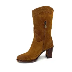 Fantaisie|Santiags<king Bottines Santiags 8212 Daim Camel