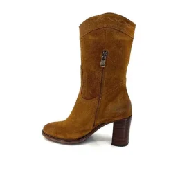 Fantaisie|Santiags<king Bottines Santiags 8212 Daim Camel