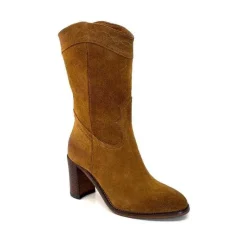 Fantaisie|Santiags<king Bottines Santiags 8212 Daim Camel
