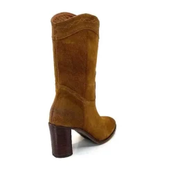 Fantaisie|Santiags<king Bottines Santiags 8212 Daim Camel