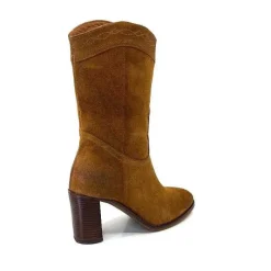 Fantaisie|Santiags<king Bottines Santiags 8212 Daim Camel