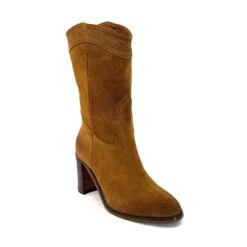 Fantaisie|Santiags<king Bottines Santiags 8212 Daim Camel