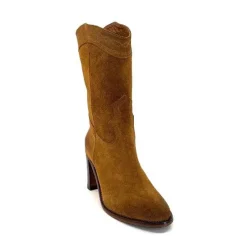 Fantaisie|Santiags<king Bottines Santiags 8212 Daim Camel